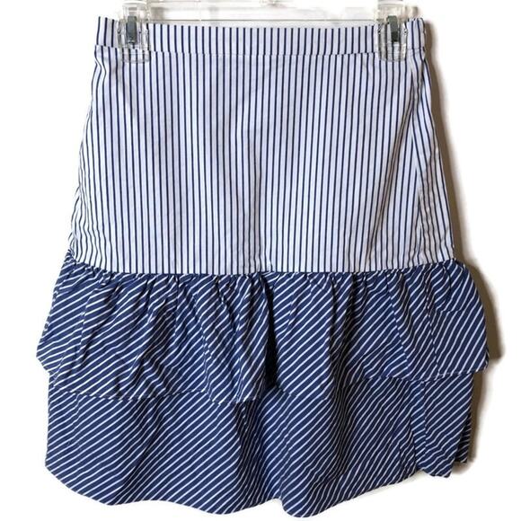 J. Crew Factory Cocktail Tiered Ruffle Skirt - Picture 3 of 7